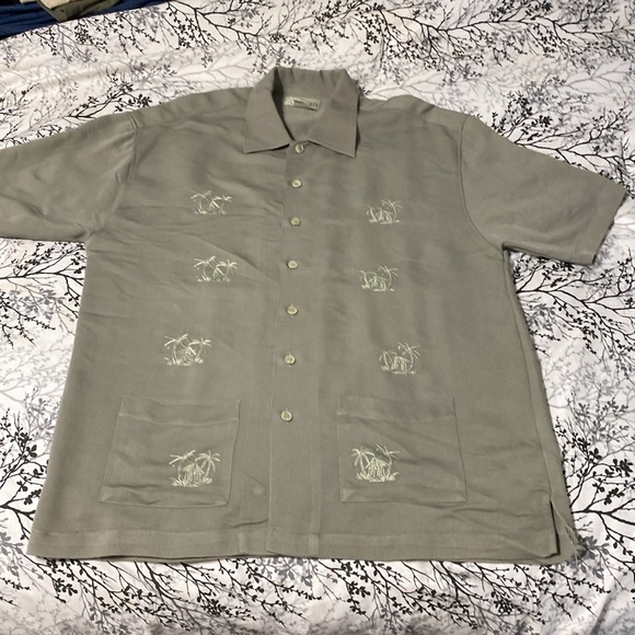 Cubavera men’s Cuban style shirt. Size M - Picture 3 of 4
